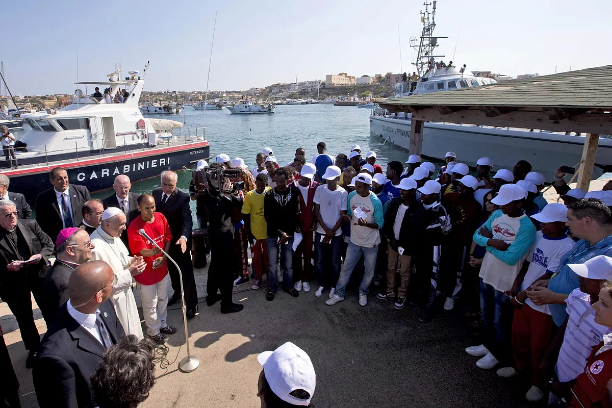 El gran defensor de los migrantes, de la paz y duro crítico del "capitalismo desenfrenado"
