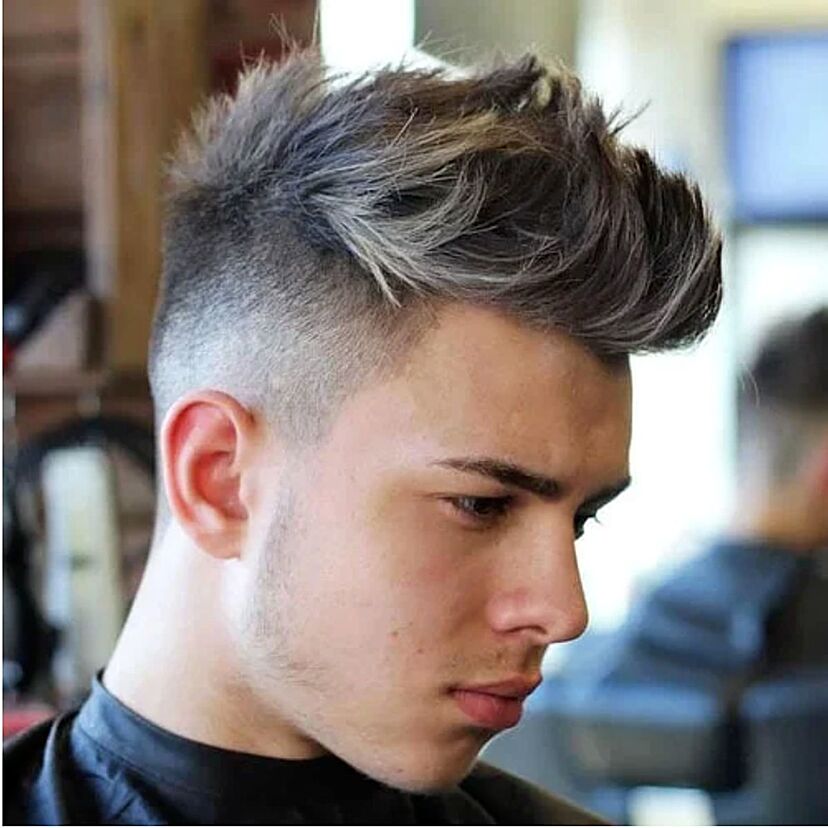 corte de pelo degradado para hombre