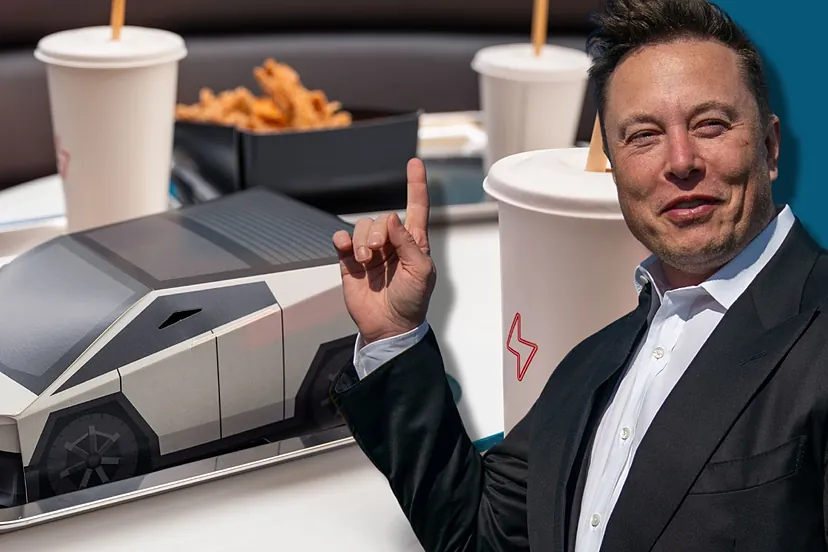 Elon Musk abre el primer restaurante de Tesla en Hollywood