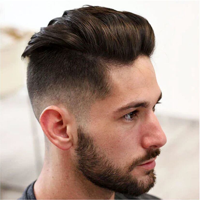 corte de pelo degradado para hombre