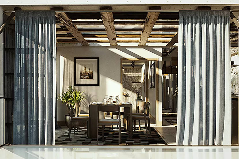 Salón del proyecto.