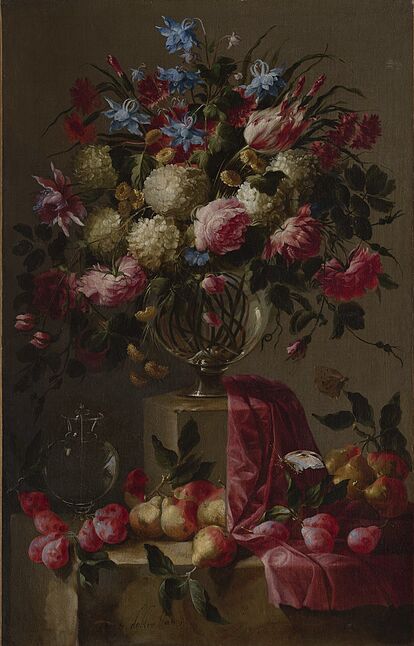 PINTURA ESPAÑOLA DE BODEGONES Y FLOREROS Pintura española de bodegones y floreros. De 1600 a Goya