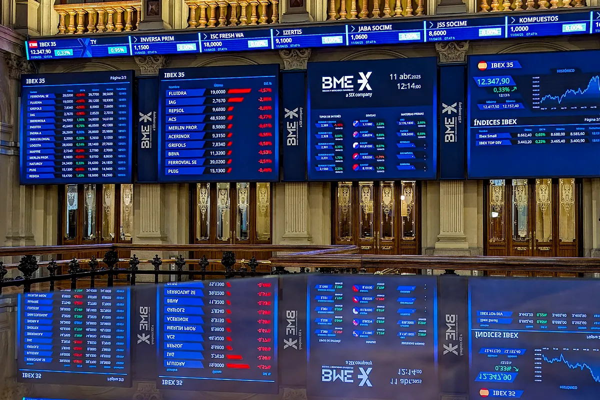 Cellnex e Inditex, líderes del Ibex 35 tras las turbulencias