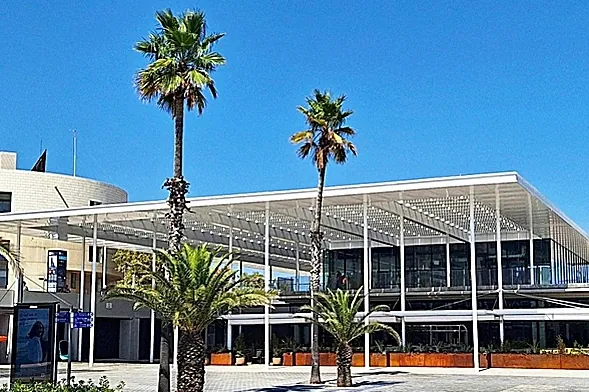La sede de Sagardi en el Puerto Olímpico